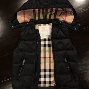 Burberry Children’s Puffer Vest